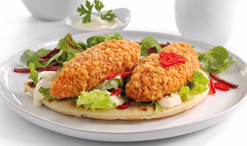 CK01AB5 500g (PB) Hot’n’Spicy Breaded Chicken Mini Fillets