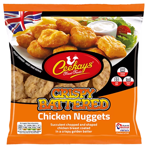 CK03B5/CK03B5H 600g (PB) Crispy Battered Chicken Nuggets