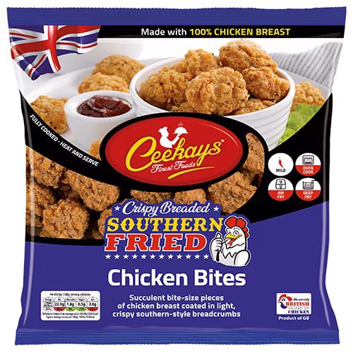 CK01AH5 500g (PB) Southern Fried Breaded Chicken Bites